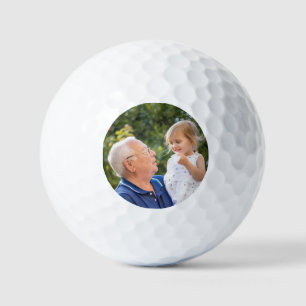 Benutzerdefiniertes personalisiertes Foto Golfball