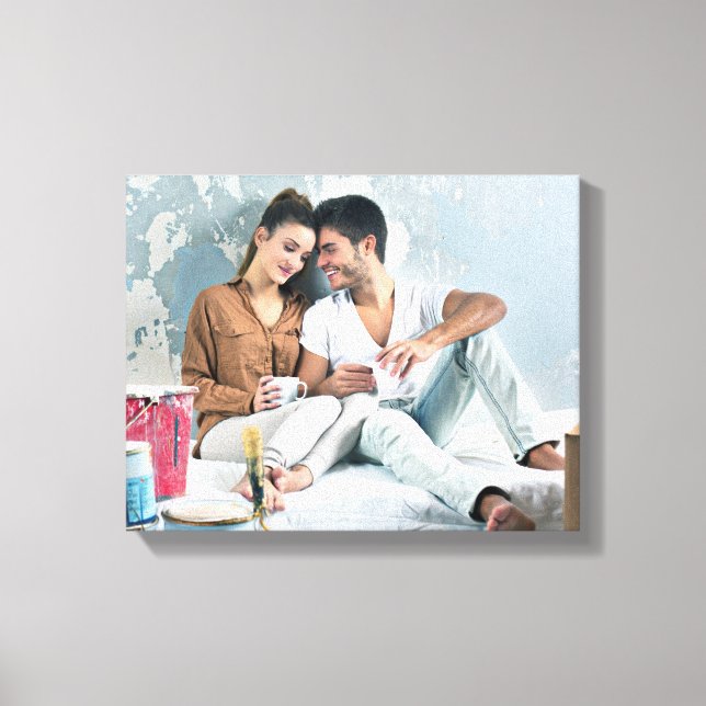 Benutzerdefiniertes Personalisiertes Foto Leinwanddruck (Vorderseite)