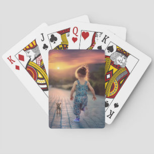 Benutzerdefiniertes Personalisiertes Foto Spielkarten