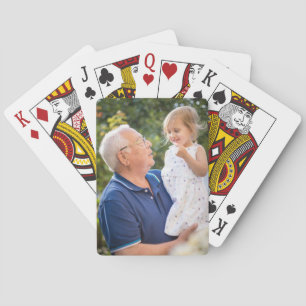 Benutzerdefiniertes Personalisiertes Foto Spielkarten