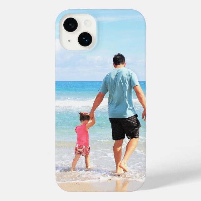 Benutzerdefiniertes Personalisiertes Geschenk für  iPhone 14 Plus Hülle (Rückseite)