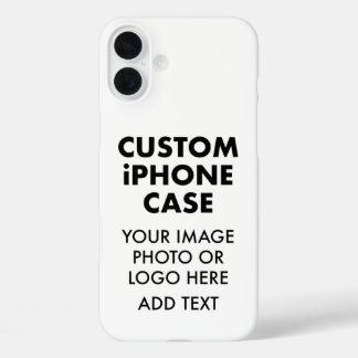 Benutzerdefiniertes Personalisiertes iPhone 16 PLU Plus Hülle