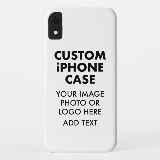 Benutzerdefiniertes Personalisiertes iPhone XR BAR Case-Mate iPhone Hülle (Rückseite)