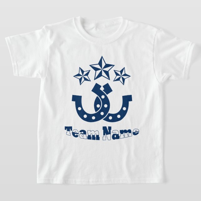 Benutzerdefiniertes Personalisiertes Kinderhorsesh T-Shirt (Ablage )