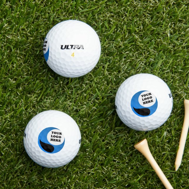 Benutzerdefiniertes personalisiertes Logo Golfball (Insitu Gras)