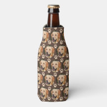 Benutzerdefiniertes Pet-Foto Muster Dog Brown