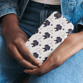 Benutzerdefiniertes Pet-Portrait und Skriptnamen-Ü iPhone 12 Mini Hülle