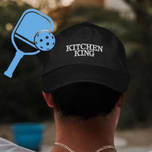 Benutzerdefiniertes Pickleball King Küchen-Geschen Bestickte Baseballkappe