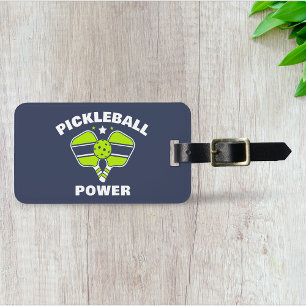 Benutzerdefiniertes Pickleball Team Gepäckanhänger