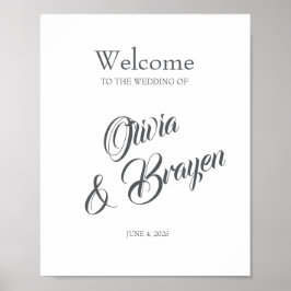 Benutzerdefiniertes Plakatzeichen - Personalisiert Poster