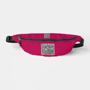 Benutzerdefiniertes QR Code Fanny Pack - Farben au Bauchtasche