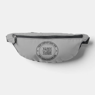 Benutzerdefiniertes QR Code Text Fanny Pack Farben Bauchtasche