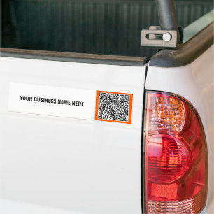 Benutzerdefiniertes QR-Code-Werbebumper-Sticker-Be Autoaufkleber