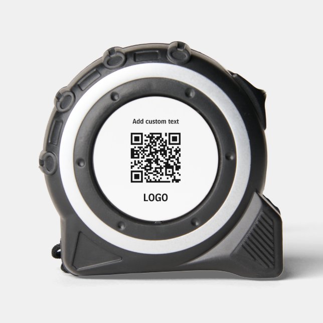benutzerdefiniertes QR-Logo Maßband (Vorderseite)