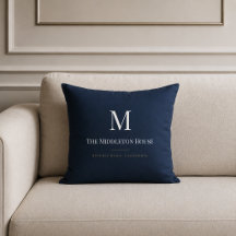 Benutzerdefiniertes Quiet Luxury Anwesen Monogramm