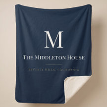 Benutzerdefiniertes Quiet Luxury Anwesen Monogramm