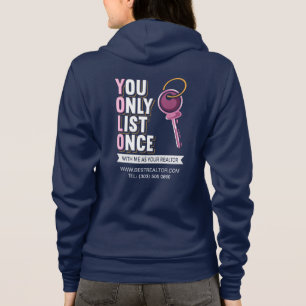 Benutzerdefiniertes Real Anwesen Sie nur einmal al Hoodie