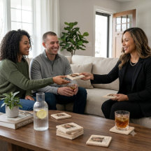 Benutzerdefiniertes Realtor-Kopfschuss-Foto-Gesche