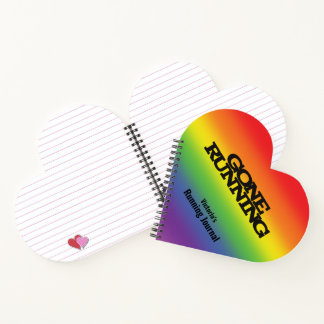 Benutzerdefiniertes Regenbogenschaltblatt Notizbuch