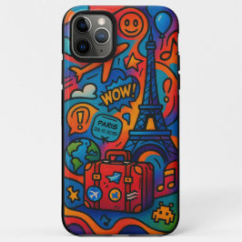 Benutzerdefiniertes Reisemanifest iPhone Cover