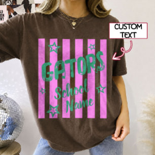 Benutzerdefiniertes Retro-Maskottchen-Shirt T-Shirt