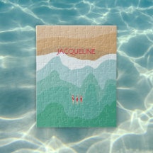 Benutzerdefiniertes Retro Minimalistisches Wildsch