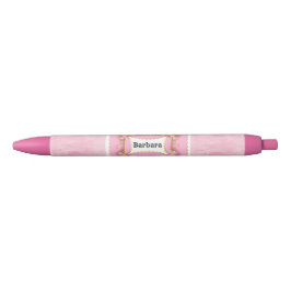 Benutzerdefiniertes rosa Marmor Kugelschreiber
