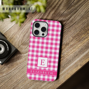 Benutzerdefiniertes, rosa, weißes, gekreuztes Must iPhone 15 Pro Max Hülle