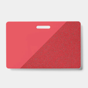 Benutzerdefiniertes rotes diagonales Texturname-Ab Ausweis
