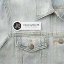 Benutzerdefiniertes Round-Logo-Mitarbeiter Magneti