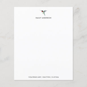 Benutzerdefiniertes Ruby-throated Hummingbird Stat