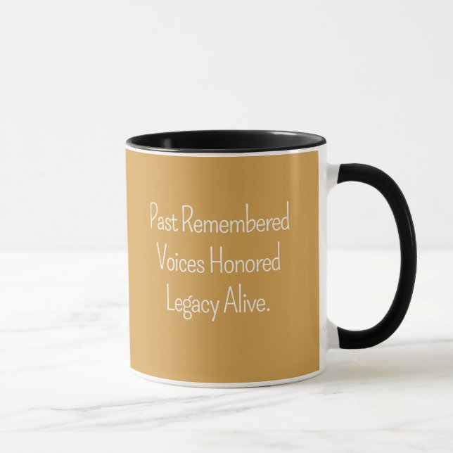 Benutzerdefiniertes Schriftbild Design Tasse (Rechts)