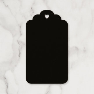 Benutzerdefiniertes Schwarzes Design Hinzufügen vo Geschenkanhänger