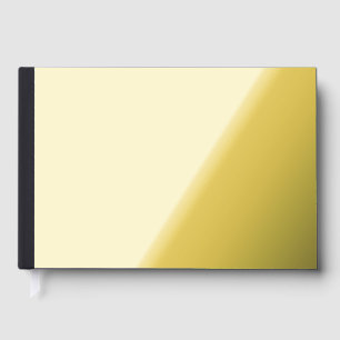 Benutzerdefiniertes schwarzes einfaches Design Fot Gästebuch