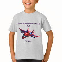 Benutzerdefiniertes Spiderman-Web-Flugzeug-Kinder-