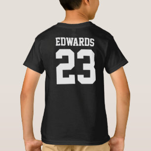 Benutzerdefiniertes Sportnummern-T-Shirt mit Namen T-Shirt