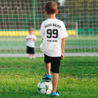 Benutzerdefiniertes Sportteam-Trikot Schwarz Numme