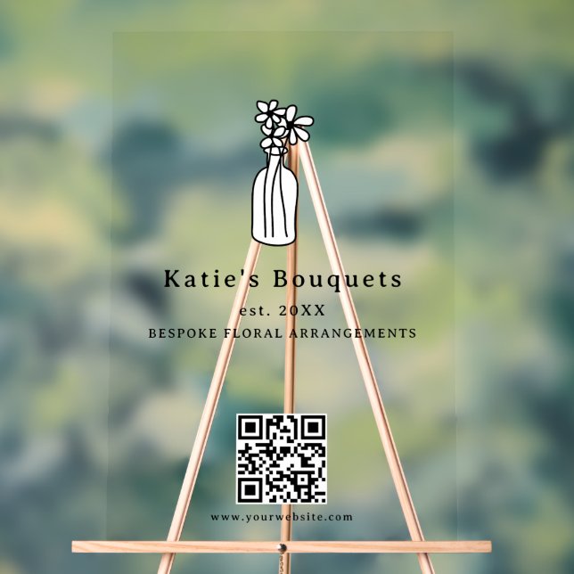 Benutzerdefiniertes Stehendes Stand-Schild-Logo-Ma Acrylschild (Neutral)