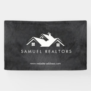 Benutzerdefiniertes stilvolles modernes Immobilien Banner
