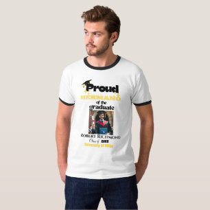 Benutzerdefiniertes Stolz auf die Familie eines Ab T-Shirt
