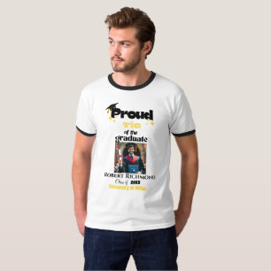 Benutzerdefiniertes Stolz auf die Familie eines Ab T-Shirt