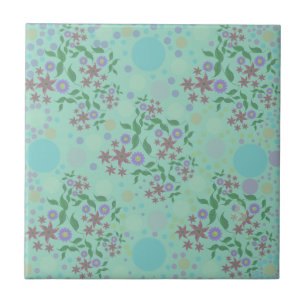 Benutzerdefiniertes süßes Kidcore-Konfetti-Blumen- Fliese