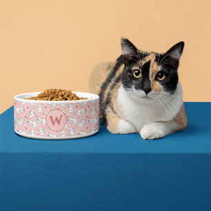 Benutzerdefiniertes süßes verspielt Katzen Muster  Napf