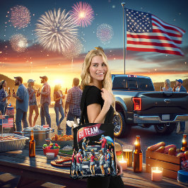 Benutzerdefiniertes Team für die Dauer der Migrati Tasche