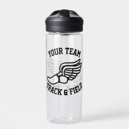 Benutzerdefiniertes Team für Track und Field Cross Trinkflasche