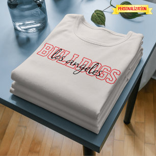 Benutzerdefiniertes Team-Maskottchen und Stadt-Var Tri-Blend Shirt