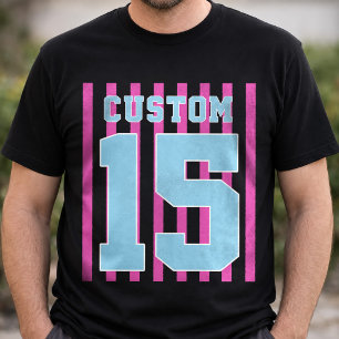 Benutzerdefiniertes Team Name und Nummer Jersey Sp T-Shirt