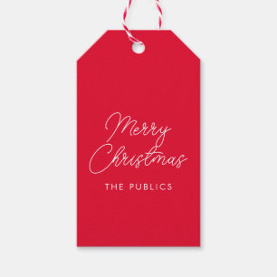 Benutzerdefiniertes Template für Weihnachten Geschenkanhänger