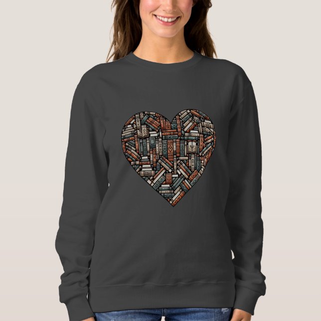 Benutzerdefiniertes Textbuch Sweatshirt (Vorderseite)