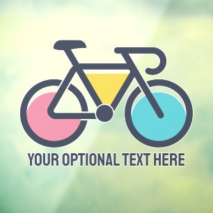 Benutzerdefiniertes TextCycling Fensteraufkleber